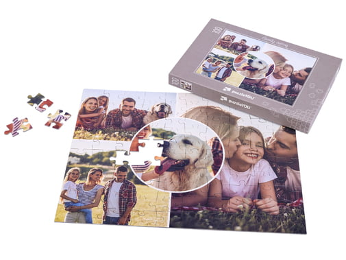 Puzzle foto asamblat de 100 piese