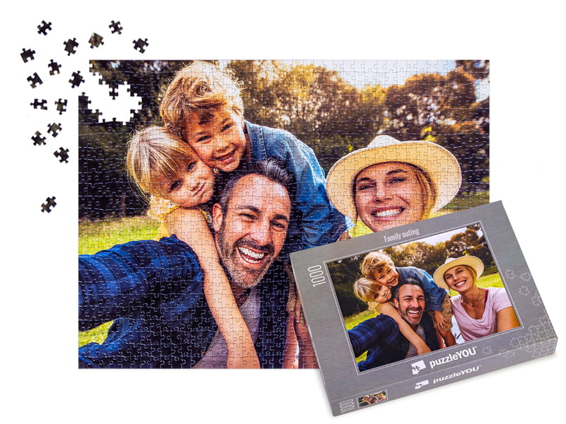 Cutie pentru puzzle foto de 1000 piese