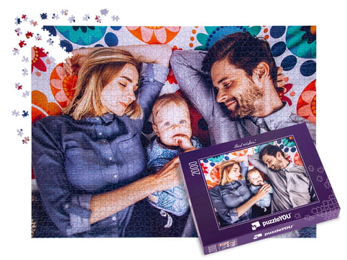 Cutie pentru puzzle foto de 2000 piese