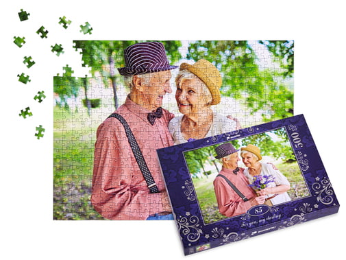 Cutie pentru puzzle foto de 500 piese