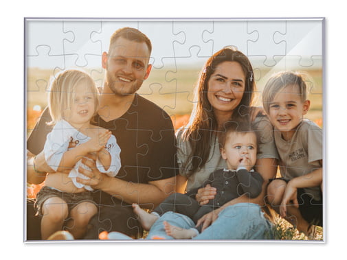 Ramă pentru puzzle foto de 48 piese
